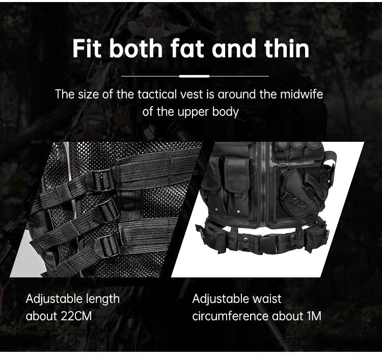 Covert Comforts Heavy-Duty 6000D Tactical Utility Vest