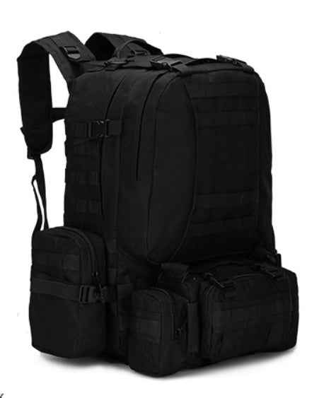 Covert Comforts Heavy-Duty Multi-Pocket Camouflage Tactical Backpack