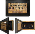 Covert Comforts Handcrafted "Armor of God" Hidden Gun Safe