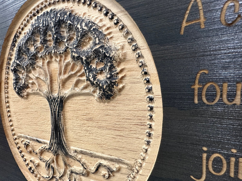 Covert Comforts Handcrafted "Our Family Tree" Hidden Gun Safe