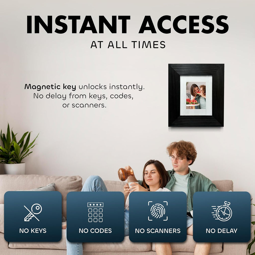 Hidden Gun Safe Picture Frame